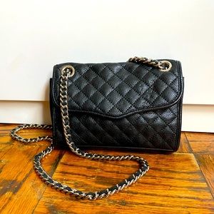 Rebecca Minkoff Black Quilted Crossbody Bag